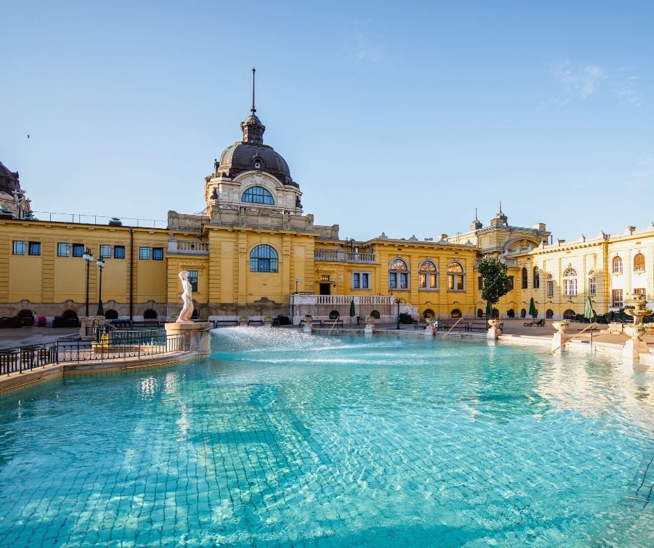 What are the best thermal baths for crew in Budapest