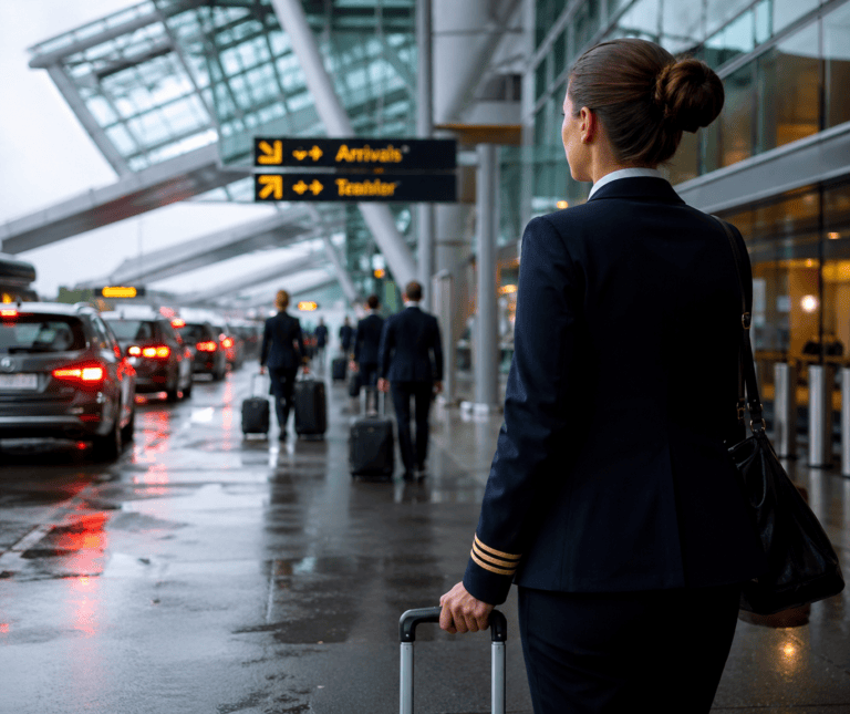 How Do Airlines Secure Hotels for Flight Crews?